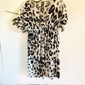 Needle & Thread Women's Blotch Print Dress or Beach coverup!  Small